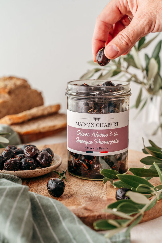 Olives Noires à la Grecque Provençales